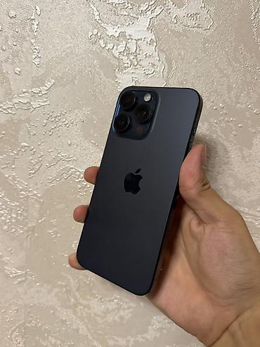 aiphone 7: IPhone 15 Pro Max, Б/у, 256 ГБ, Blue Titanium, 89 % — 3