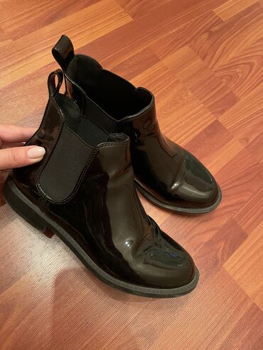 женская обувь 38: Ботинки и ботильоны 37, цвет - Черный