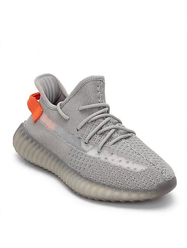 yeezy roze: Patike za trčanje i svakodnevno nošenje – siva boja sa narandžastim — 1