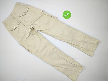 camel spodnie: Bershka, Spodnie cargo damskie, rozmiar 2XS — 3