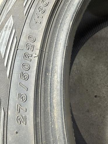 27550 r20 зима: 275/50/20 2 шт пара в идеальном состоянии фирма Yokohama год 2022 — 2
