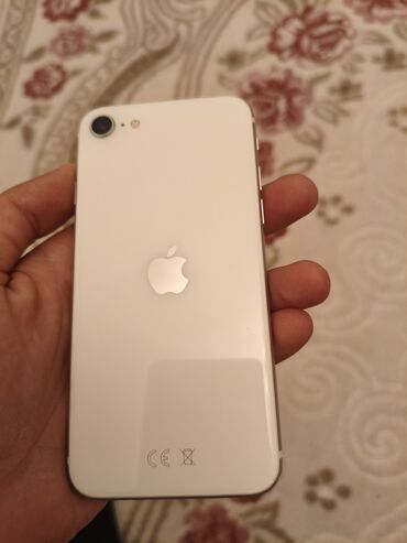 komputer ekran şəkilləri: IPhone SE 2020, 128 GB, White Titanium, Barmaq izi