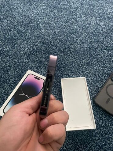 Apple iPhone: IPhone 14 Pro, Deep Purple, Коробка
