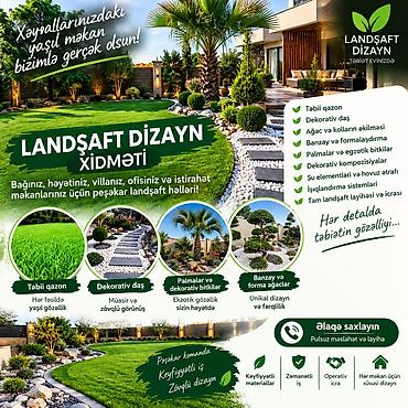 🌿 TƏBİİ QAZON • DEKORATİV DAŞ • LANDŞAFT DİZAYN 🌿 🏡 Bağınızı