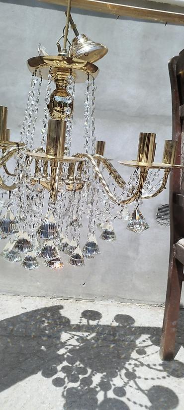 bezek sekilleri: Çılçıraq, 8 lampa, Metal — 2