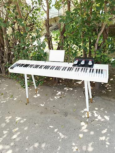 Digər auditexnika: Ağ rəngli. Elektro Pianino.Təzə. 88 klaviş tam oktava Piano — 4