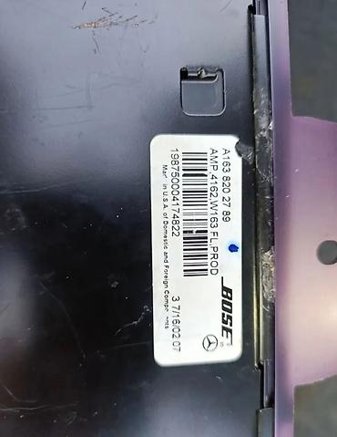 ariston su qızdırıcıları: Məhsul: Bose avtomobil audio gücləndiricisi - Brend: Bose - OEM — 1