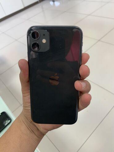 бу телефоны ош: IPhone 11, Колдонулган, 128 ГБ, 75 %