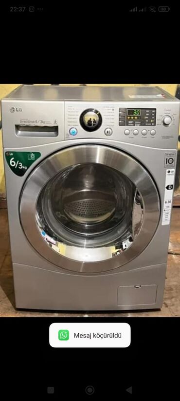 Soyuducular: Paltaryuyan maşın LG, 6 kq