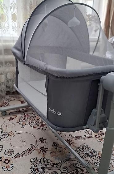 кой союшка: Детская прикроватная колыбель Coolbaby, серый цвет. - Формат 2-в-1 — 4