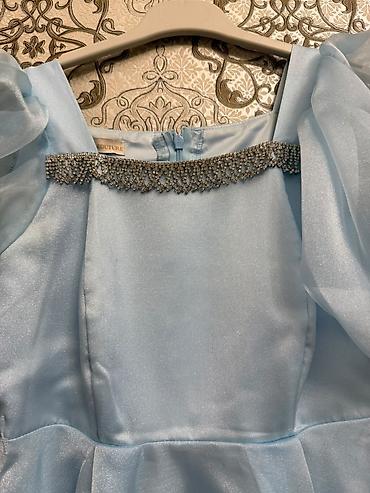 juicy couture: 💙Açıq mavi orqanza midi libas - 2 dəfə geyinilib -Özüm üçün 100 AZN-ə — 3