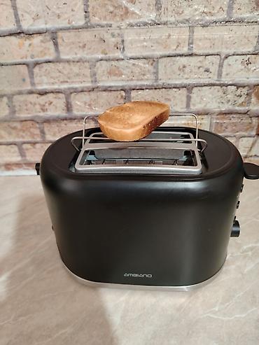 Tosteri: Toster za 2 kriške, crni - Dve proreze za tostiranje standardnih — 1