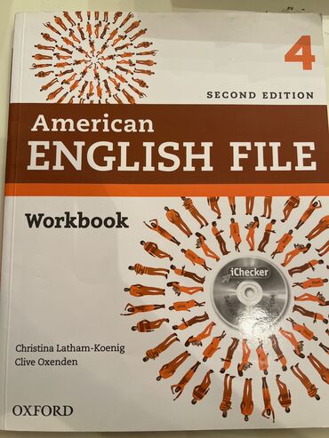 american staff: American English File 4 Second Edition Workbook. Ingilis dilində kitab at lalafo.az american staff: American English File 4 Second Edition Workbook. Ingilis dilində kitab