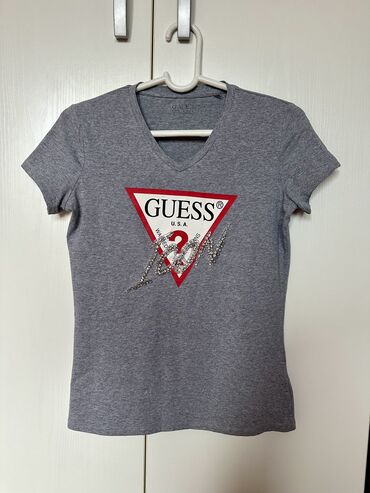 velebit majice cena: Guess, S (EU 36), Pamuk, bоја - Siva