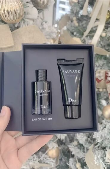 духи парфюмерия: Духи Dior Sauvage+крем Запах стойкий очень приятный Качество 👍