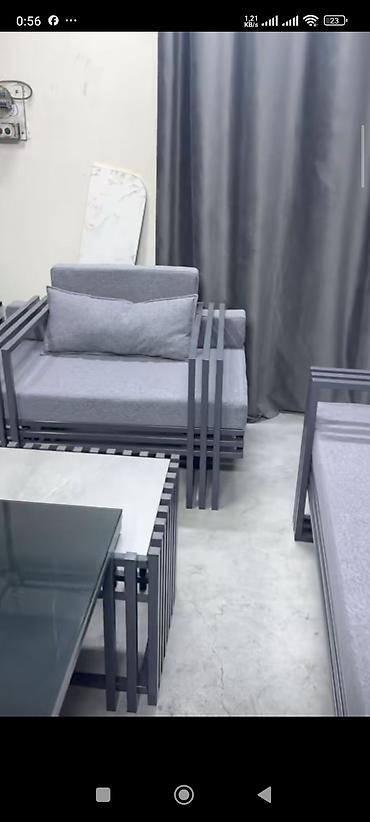 heyet ucun divan: Yeni, Divan, 3 kreslo, Bazasız, Açılmayan — 8