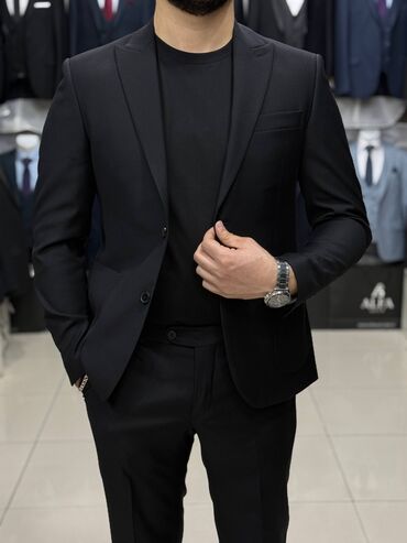 Kostyumlar: Kişi kostyum dəsti - Stil: Klassik, dar kəsim (slim fit) iki düyməli — 26