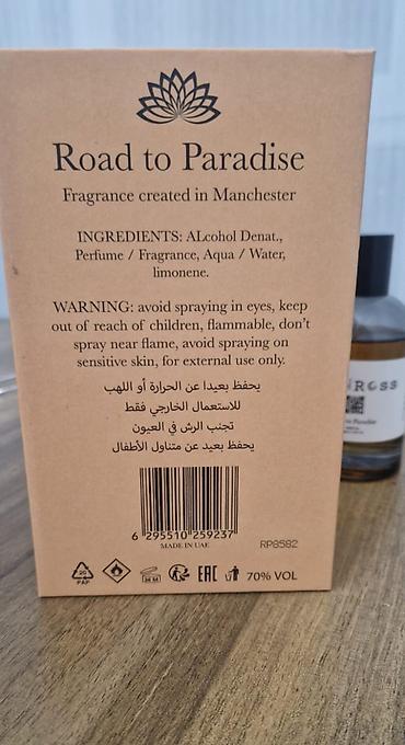 gulab suyu harda satilir: RudRoss Manchester — Road to Paradise, 95 ml Satılır: RudRoss — 3
