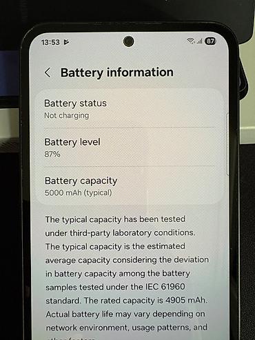dd4 8gb: Samsung Galaxy A54 5G, 256 GB, rəng - Boz, Barmaq izi, İki sim kartlı, Face ID — 5