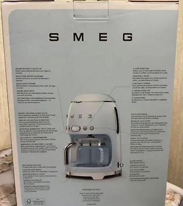 smeg: Капельная кофеварка Smeg DCF02PBEU - Тип: капельная (drip coffee — 3
