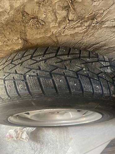 ли 9 авто: Колеса в сборе 195 / 75 / R 16, Зимняя шипованная, Б/у, Легковые, Железные, отверстий - 5 — 5
