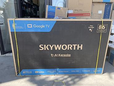 Телевизор Skyworth 86" с Google TV - Диагональ: 86" - Платформа