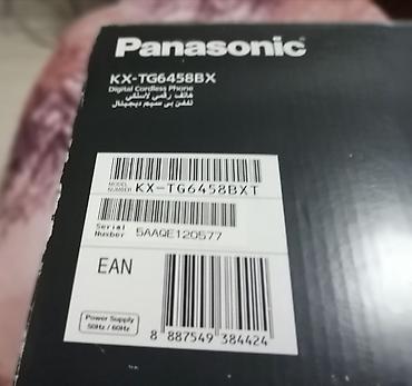 Stasionar telefonlar: PANASONiC telefon ikili hem TOKLA hem toksuz isleyir tep teze — 8
