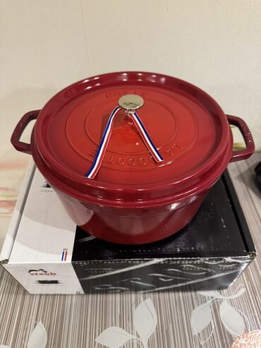 купить казан чугунный бу: Чугунный казан STAUB La Cocotte, цвет Cherry (красный). 100% ОРИГИНАЛ!