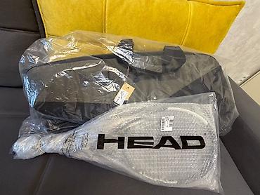 Спортивные сумки: Сумка для тенниса Head, оригинал, привезенная с США. Цвета хаки с — 1