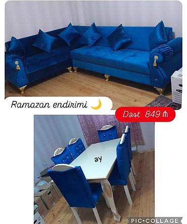 stullar islenmis: Yeni, Künc divan, Qonaq otağı üçün, Açılmayan, Azərbaycan — 1