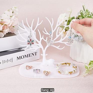lom qiyməti: Mücevher təşkilatçısı – “Ağ maral ağacı” dizaynı - Rəng: Ağ son — 1
