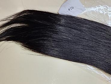 Perike i klipse: Ekstenzija rep – duga, ravna, crna (1b) - Tip: ekstenzija za kosu u — 7