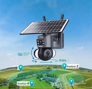 susara za meso: Solarna kamera 4G SIM app UBox samonapajajuća ZOOM Zvuk Roto. Kamera — 2