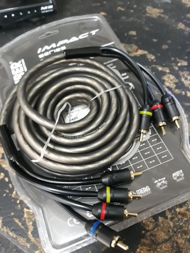 Динамики для авто: Силовые провода для подключения усилителей линейные звуковые кабеля — 5