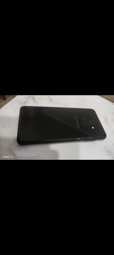 samsung g1: Samsung Galaxy A8 2018, Б/у, цвет - Черный