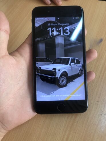 ayfon 9 plus qiymeti: IPhone 8 Plus, 64 ГБ, Черный, Отпечаток пальца, Беспроводная зарядка, Face ID