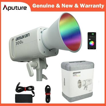 Генераторы: На заказ Apeture AMARAN 300C RGB RGB LED COB Video Light 0K Bowen
