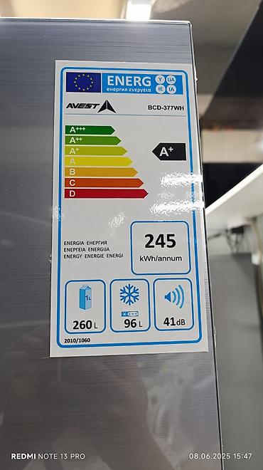 Холодильники: Холодильник Avest, Новый, Двухкамерный, No frost, 60 * 200 * 60 at lalafo.kg — 13 Холодильники: Холодильник Avest, Новый, Двухкамерный, No frost, 60 * 200 * 60 — 13