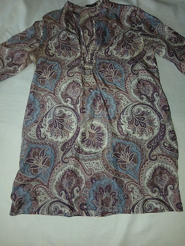 tunike bluze: Ženska tunika/bluza sa paisley printom - Model: lagana tunika sa 3/4 — 1