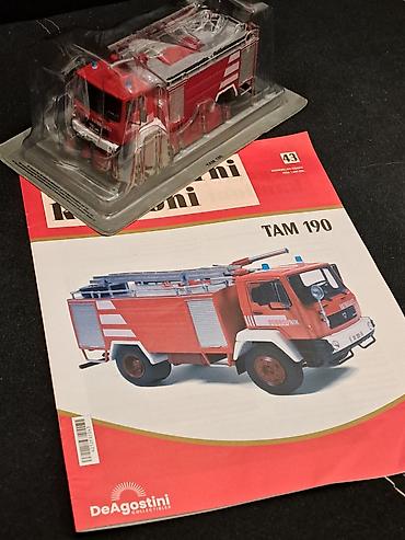 titanik dimenzije: Legendarni Kamioni Br.43 TAM 190 Vatrogasci - NOVO TAM 190 - — 1