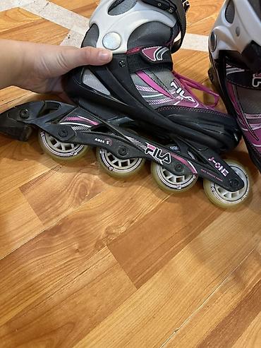 Roliklər: FILA J-One inline konkilər - Brend/model: FILA J-One - Növ: İnline (4 — 5