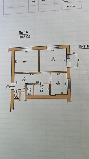 толстого: 2 комнаты, 47 м², Сталинка, 3 этаж — 10