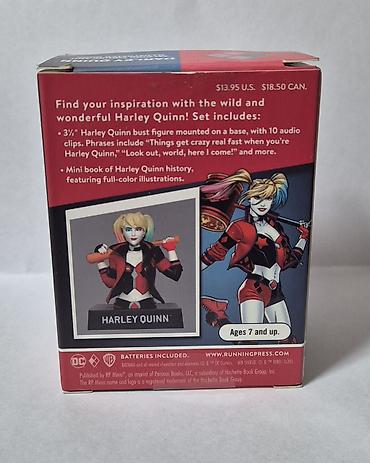 gitara za deca: Harley Quinn figura, potpuno nova, samo jednom otvorena figura. Figura — 2