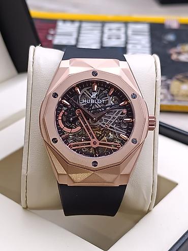 rezinka: Yeni, Qol saatı, Hublot, rəng - Boz — 9