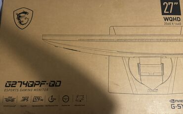 монитор 75 герц ips: Монитор, MSI, Колдонулган, 27" - 28"