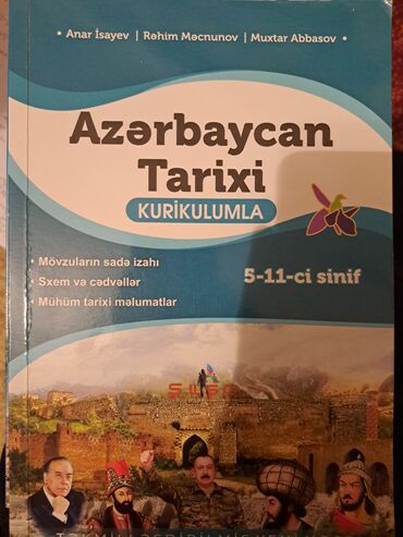 avropa və amerika ölkələrinin yeni tarixi pdf: Azərbaycan tarixi Anar İsayev.Yenidir istifadə olunmayıb