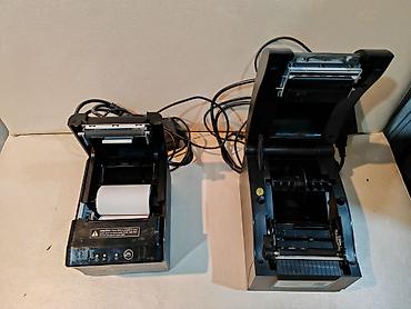 termal printer: Termal çeki/etiket printerləri (2 ədəd) Çek və barkod printerlər — 2