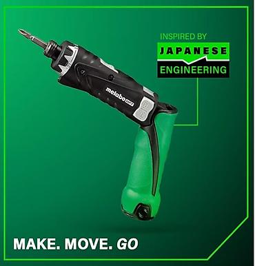 шуруповерт prox: Metabo HPT 3.6V Simsiz Şurup Sıxan – Komplekt Made in Germany ABŞ üçün — 5