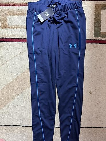 under armaur: НОВЫЕ !Спортивные брюки Under Armour - Цвет: тёмно‑синий с голубыми — 2