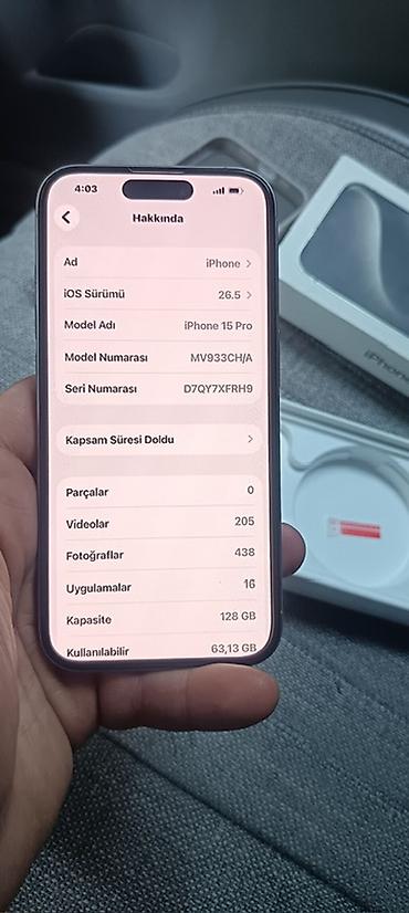iphone 17 ucuz: IPhone 15 Pro, Blue Titanium — 7